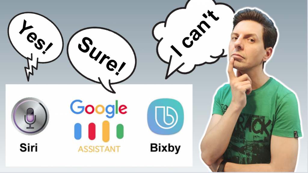 Am testat asistenții virtuali Google, Bixby, Siri și Cortana