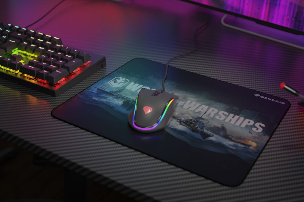 Vești bune pentru fanii World of Warships. Mousepad-uri în versiune limitată WOWS Armada și WOWS Błyskawica 3 Genesis Armada WOWS 1