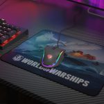 Vești bune pentru fanii World of Warships. Mousepad-uri în versiune limitată WOWS Armada și WOWS Błyskawica