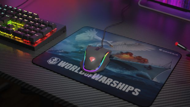 Vești bune pentru fanii World of Warships. Mousepad-uri în versiune limitată WOWS Armada și WOWS Błyskawica 14 Genesis Blyskawica WOWS 1