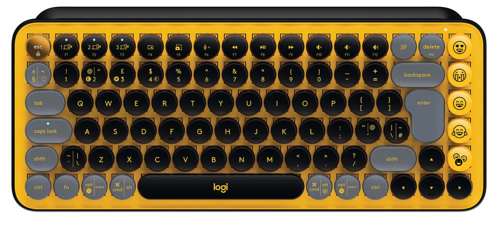 Logitech lansează tastatura POP și mouse-ul POP 2 POP Keys Blast Yellow