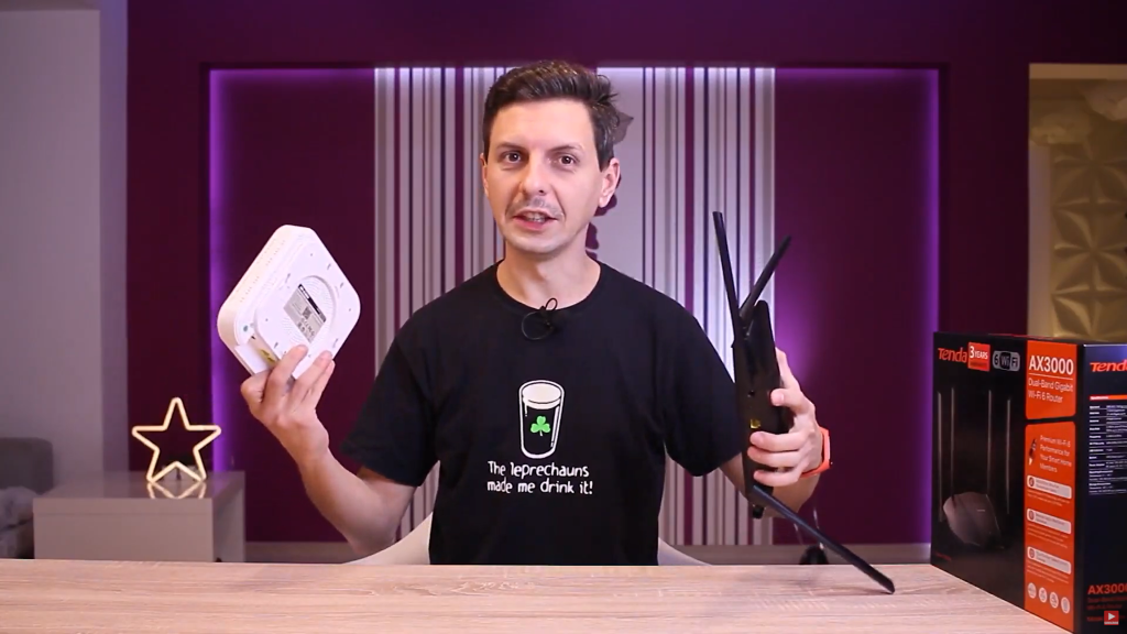 Cele mai bune și ieftine routere gigabit din 2022. Tenda AX3000 cu WiFi