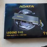 Ce NVMe alegi pentru a avea laptop mai rapid? ADATA Legend 840 NVMe SSD
