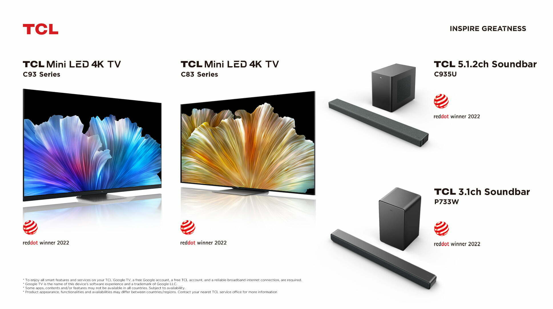 TCL laureat la Red Dot Awards, câștigător al premiului pentru design de produs 2022 10 CP TCL laureat la Red Dot Awards castigator al premiului pentru design de produs 2022