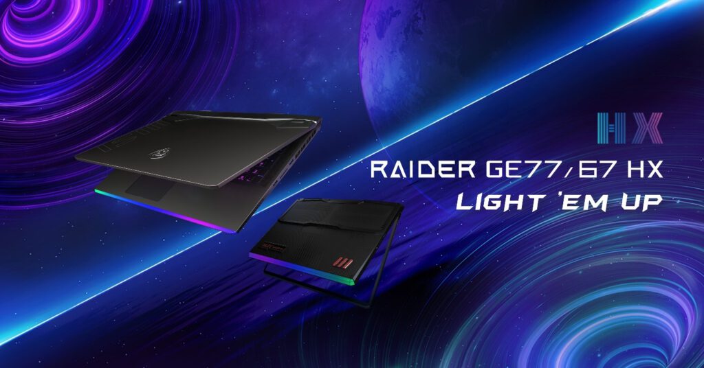 Ahead of the curve Raider GE HX series KV