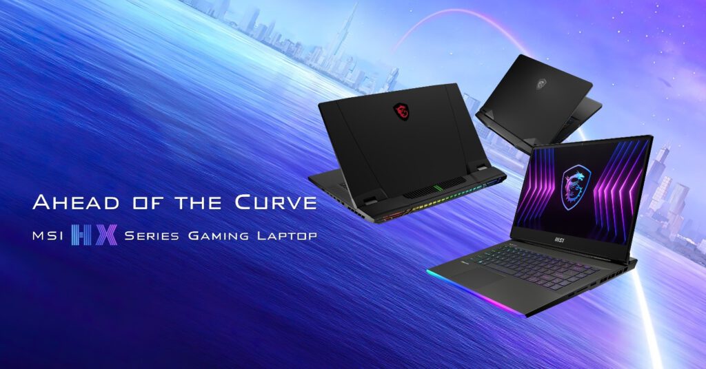MSI Lansează noile laptopuri de gaming din gama MSI HX cu procesoare Intel de generația a 12-a