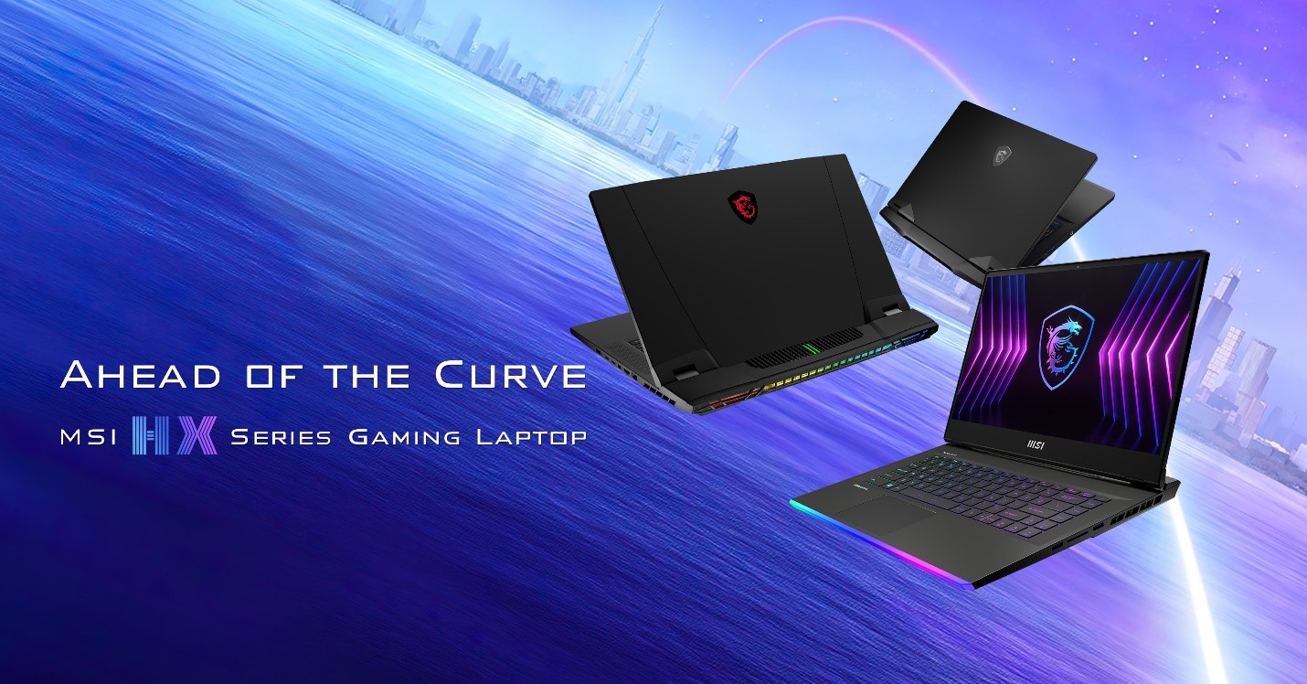 MSI Lansează noile laptopuri de gaming din gama MSI HX cu procesoare Intel de generația a 12-a 46 Ahead of the curve HX Banner