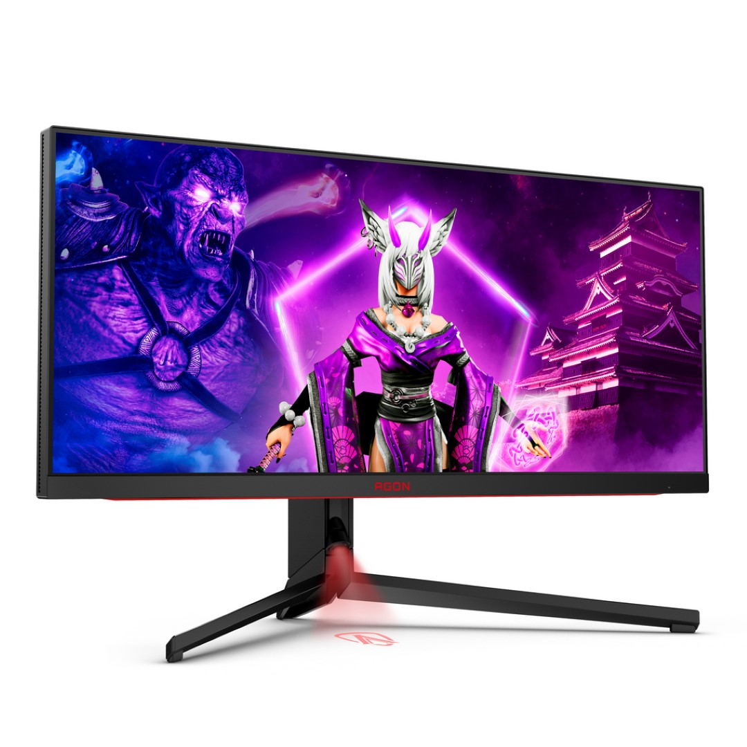 Noul monitor pentru gaming de la AGON by AOC. Tehnologie MiniLed și rată de reîmprospătare de 170Hz 8 Fata