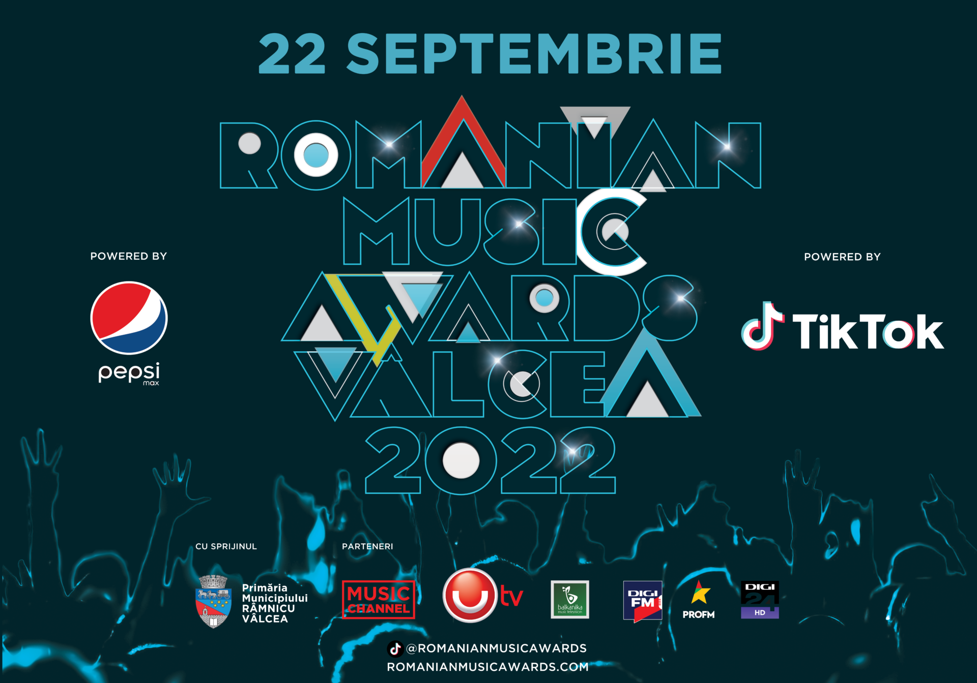 În premieră în istoria Romanian Music Awards, evenimentul va fi transmis integral LIVE pe TikTok 3 RMA2022 landscape e1663595986887