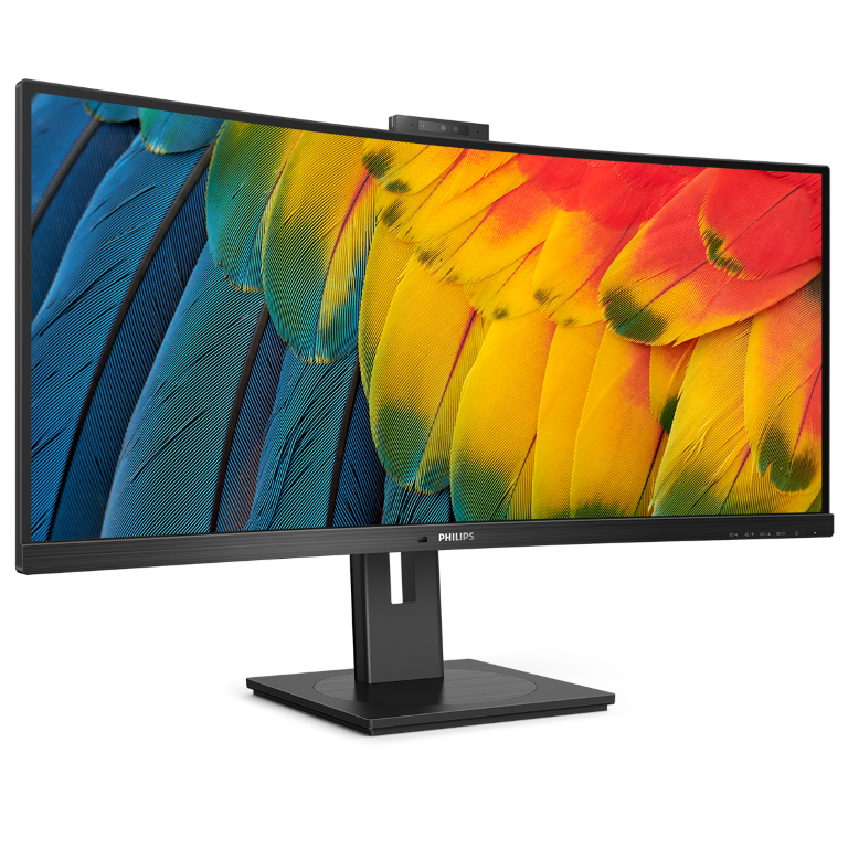Philips aduce noi monitoare cu un nou nivel de confort și productivitate, USB-C docking și cameră web 1 34B1U5600CH fata