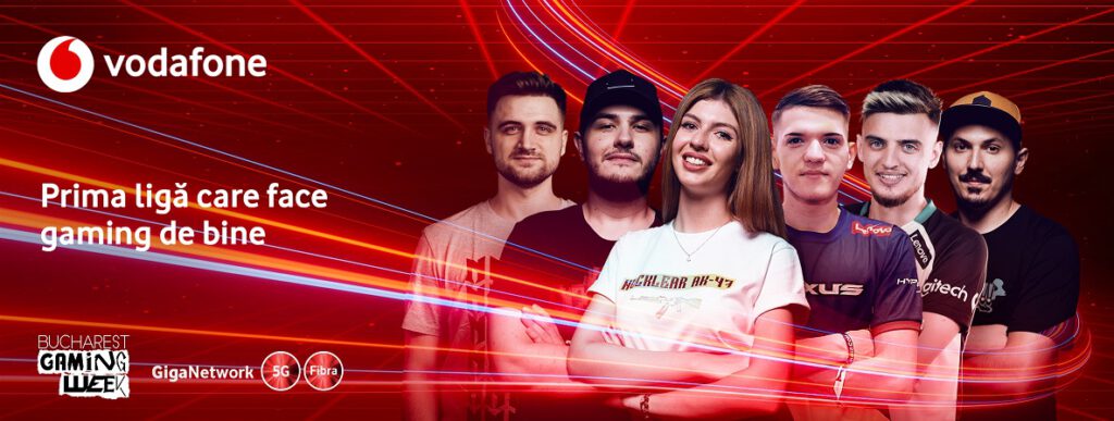 Vodafone va asigura conectivitatea la Bucharest Gaming Week