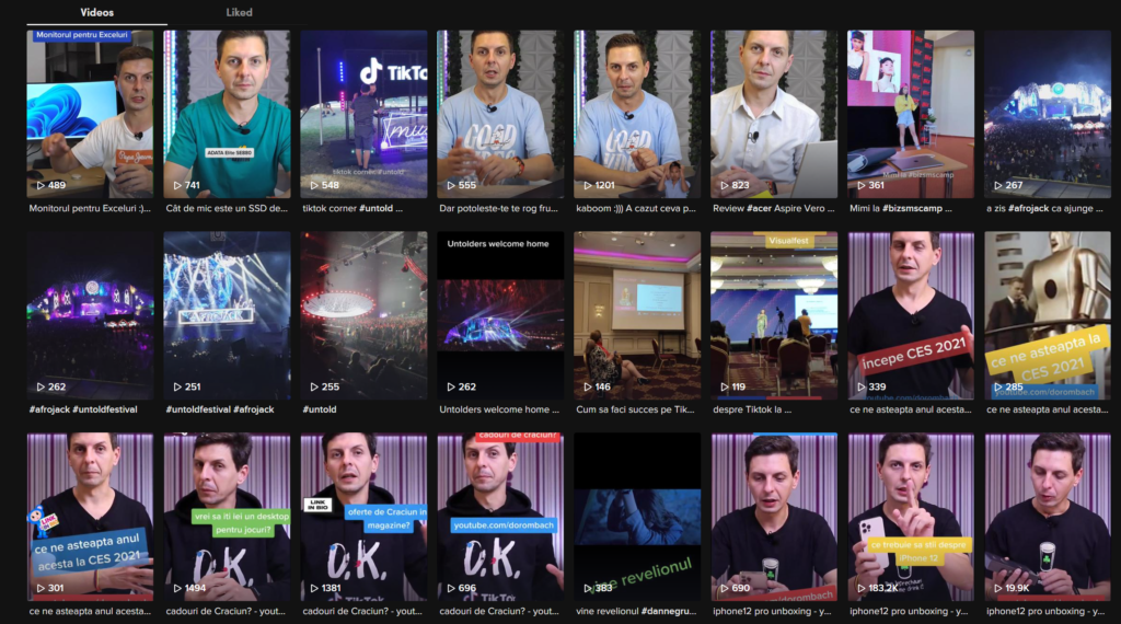 Raportul TikTok. Care sunt cele mai bune clipuri din 2022