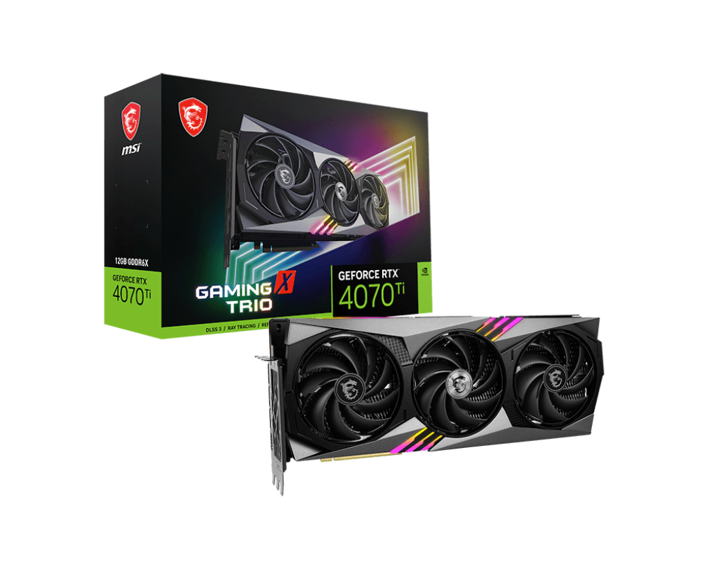 MSI anunță noile plăci grafice din seria NVIDIA® GeForce RTX 4070 Ti 59 MSI Gaming X Trio 4070 Ti