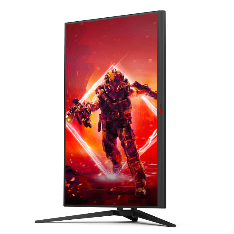 AGON by AOC lansează noul monitor pentru gaming de 32", cu 240 Hz, HDR și timp de răspuns GtG de până la 1 ms 2 AG325QZN pivot