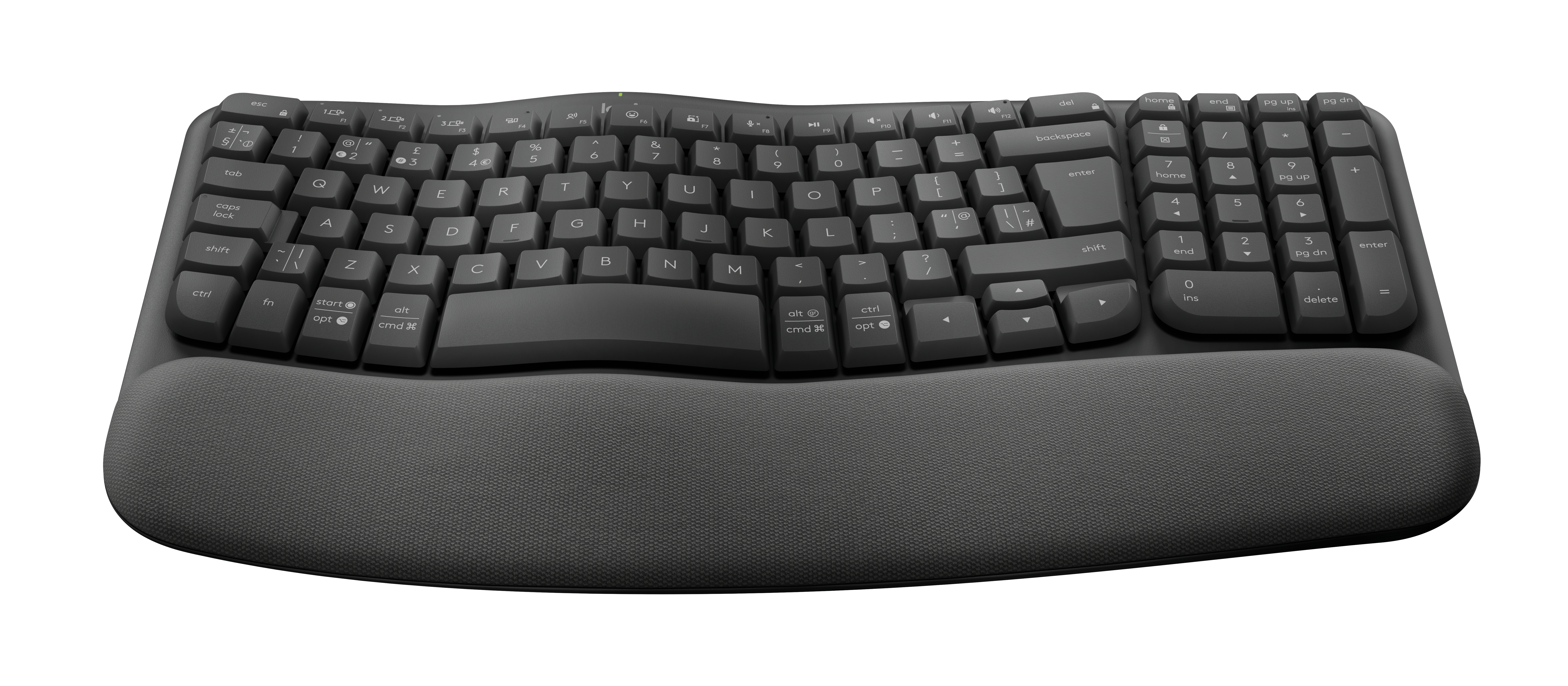Logitech lansează tastatura Wave Keys 5 High Resolution PNG Wave Keys FOB Graphite UK