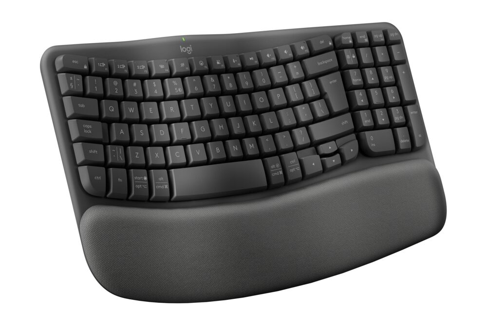 Logitech lansează tastatura Wave Keys 6 Low Resolution JPG Wave Keys Graphite US INTL