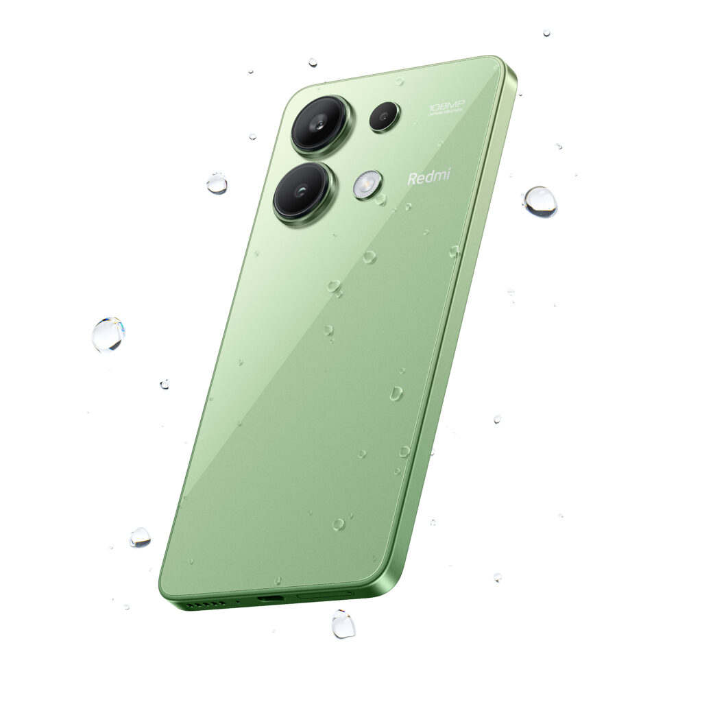 Redmi Note 13 green IP54 1