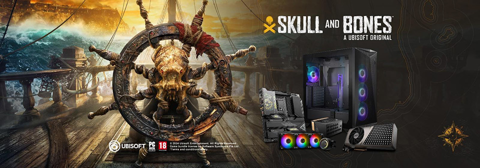 MSI anunta colaborarea cu Ubisoft pentru jocul Skull and Bones