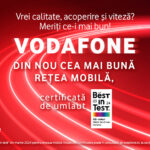 Vodafone, recertificată Best in Test în România