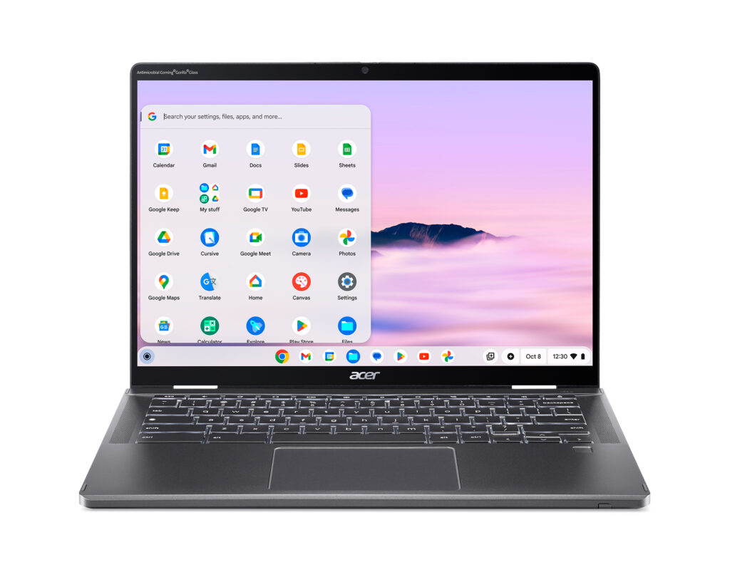 Acer a lansat două noi laptopuri Chromebook Plus premium cu Google AI incorporat