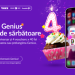Genius aniversează 4 ani. Ofertele pe care le aduce