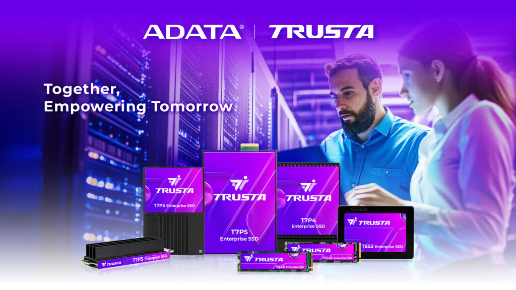 ADATA lansează TRUSTA, brand dedicat serverelor și datacenterelor AI