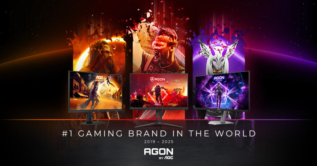 AGON de la AOC, din nou cel mai apreciat brand de monitoare de gaming