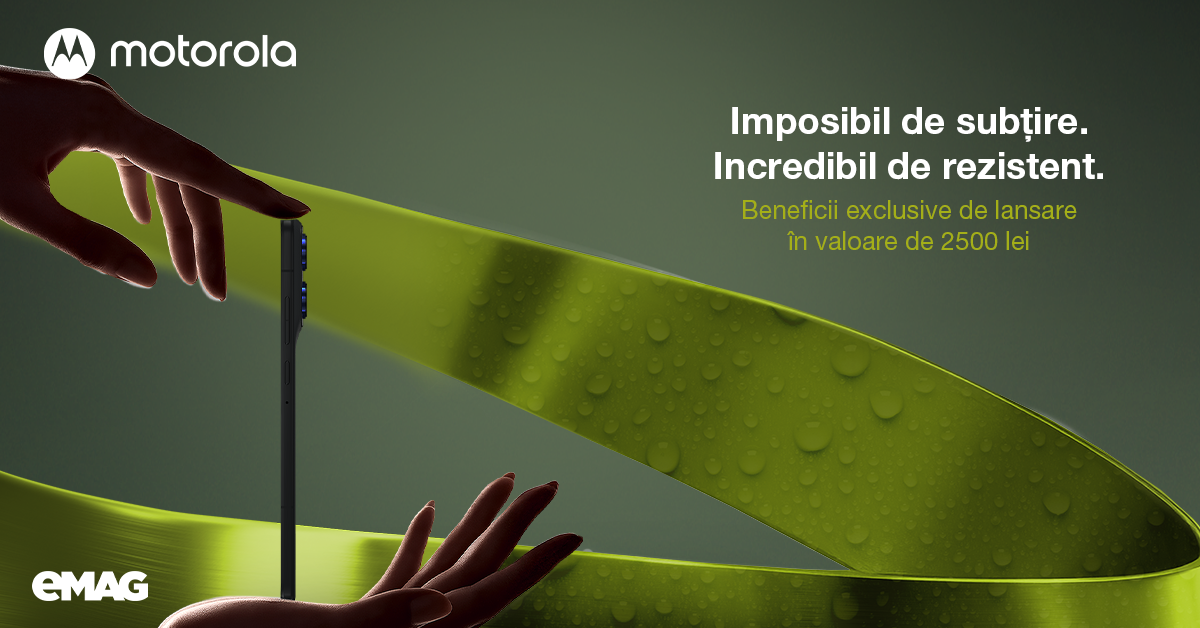 Motorola lanseaza in exclusivitate la eMag 2