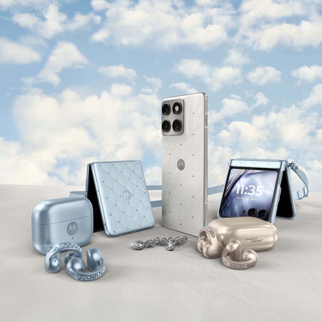 Motorola lansează noul motorola edge 70, în ediție exclusivă, în culoarea Pantone a anului 2026, accesorizată cu cristale Swarovski