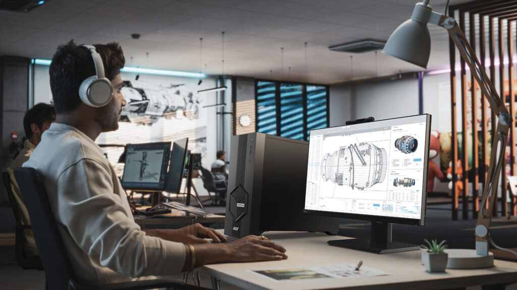 Acer lansează mini-stația de lucru AI Veriton RA100, cu Windows 11 și procesor AMD