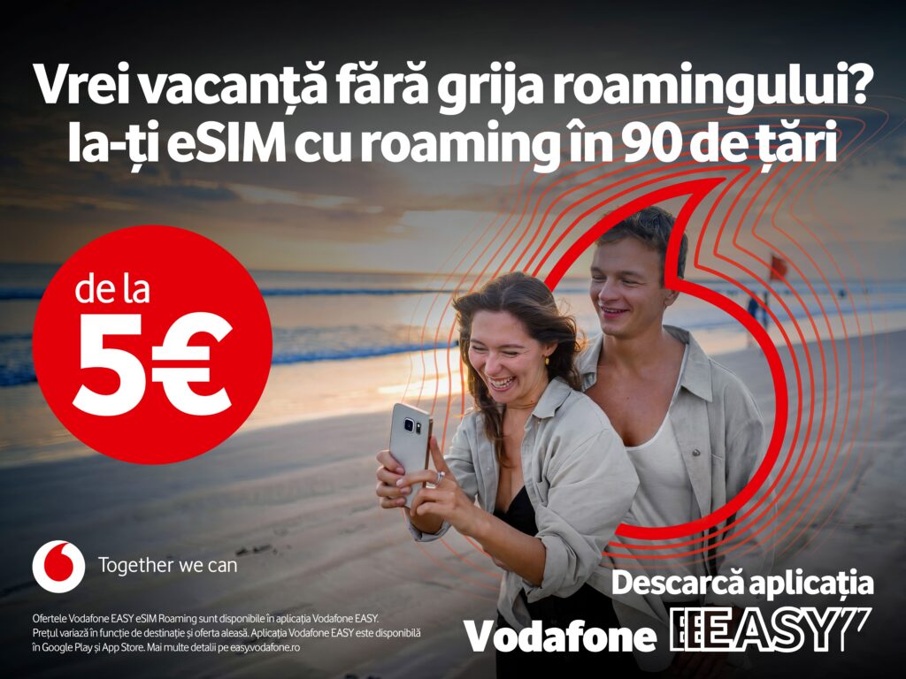 Vodafone lansează eSIM pentru călătorii în străinătate 109 Vodafone lansează eSIM pentru călătorii în străinătate