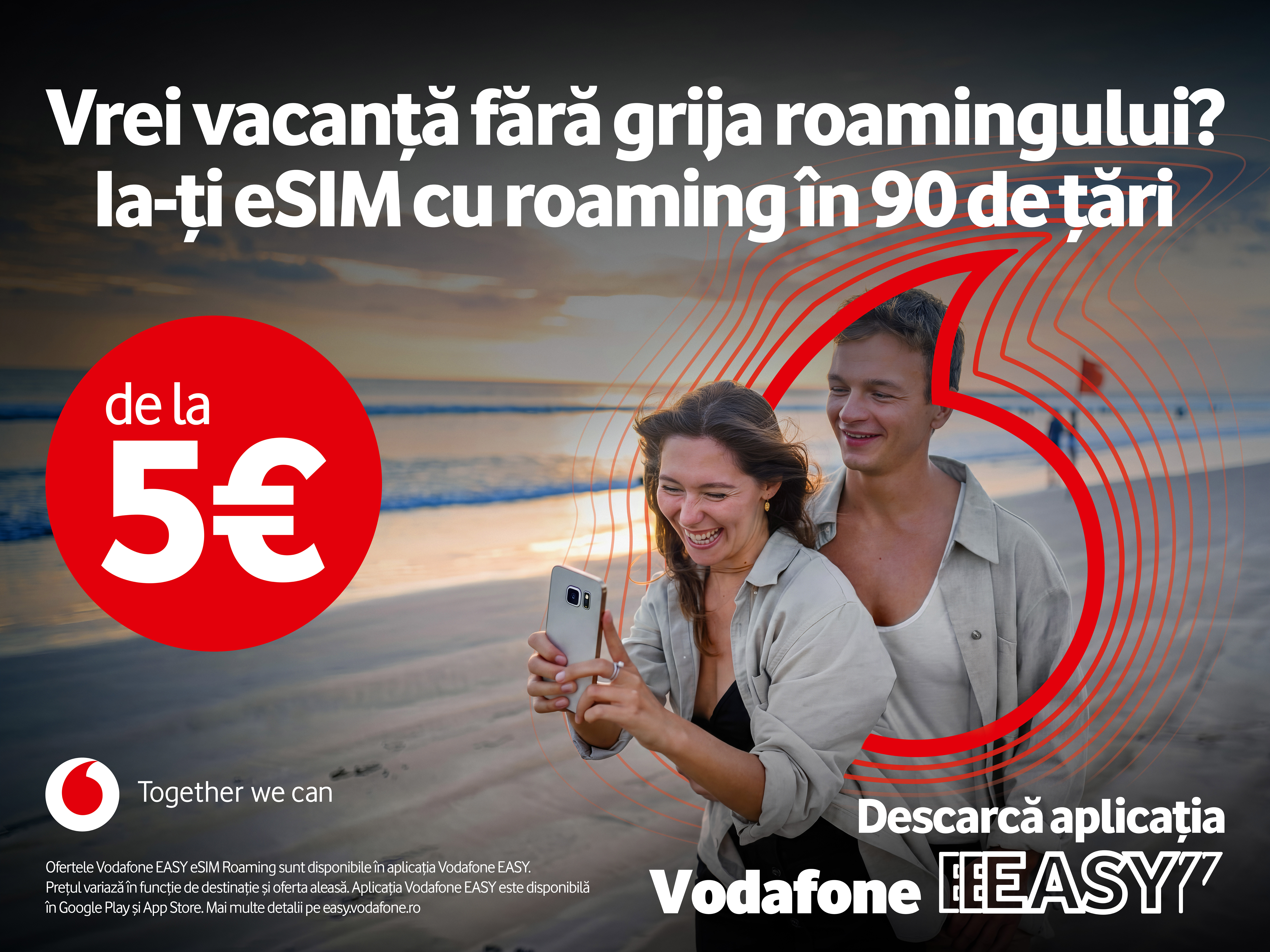 Vodafone lansează eSIM pentru călătorii în străinătate