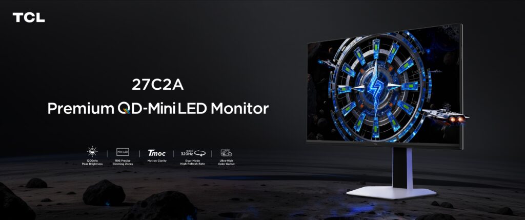 TCL lansează primul său monitor OLED+ 107 TCL lansează primul său monitor OLED+