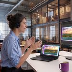 02 ThinkVision T32UD 4v VOIP AI Image